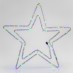 Χριστουγεννιάτικo Αστέρι από φωτοσωλήνα LED με πρόγραμμα πολύχρωμο φως | Eurolamp | 600-20106